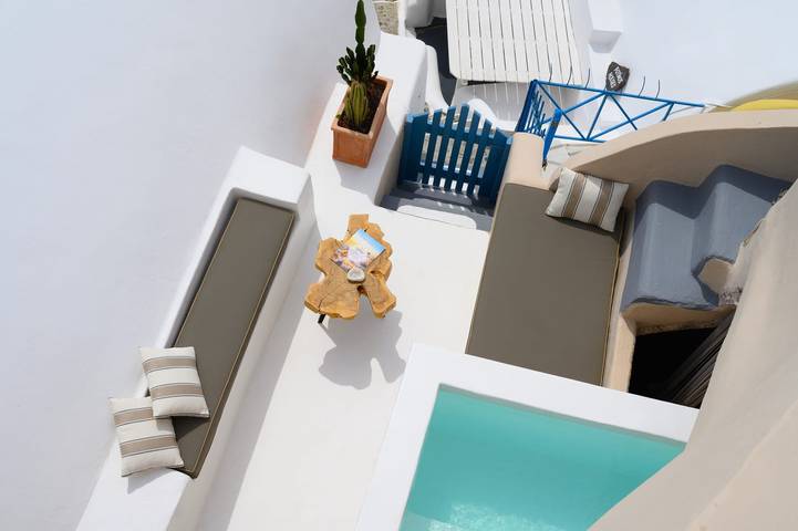 Villa pour 5 personnes, avec Vue sur l’océan ainsi que Balcon et Terrasse à Oia - 3