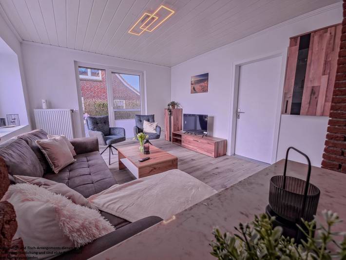 Ferienwohnung für 4 Personen, mit Garten, mit Haustier in Carolinensiel