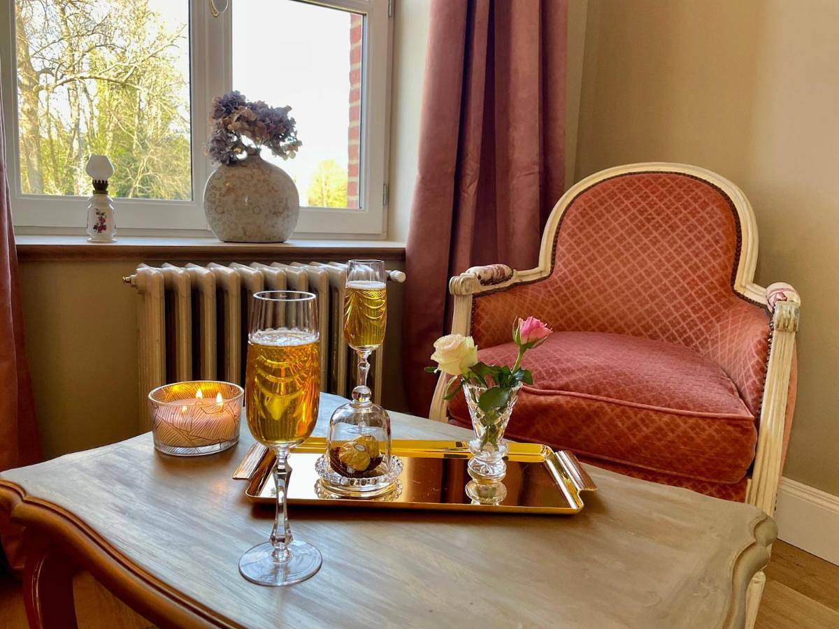 Double Room with Garden View in Gonneville-sur-Honfleur, Région de Lisieux