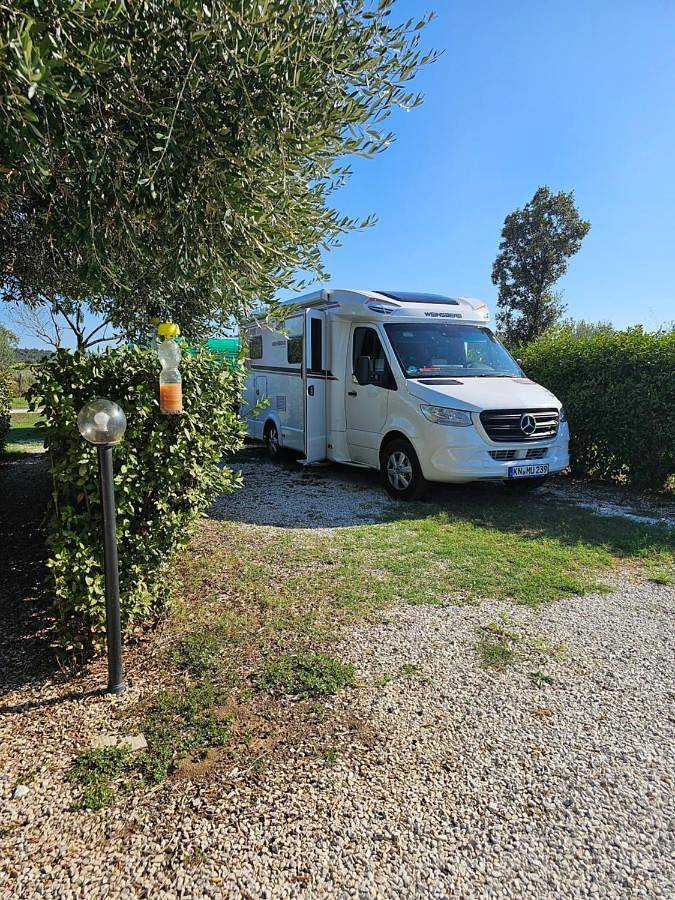 Camping für 7 Personen, mit Ausblick und Garten in Piombino