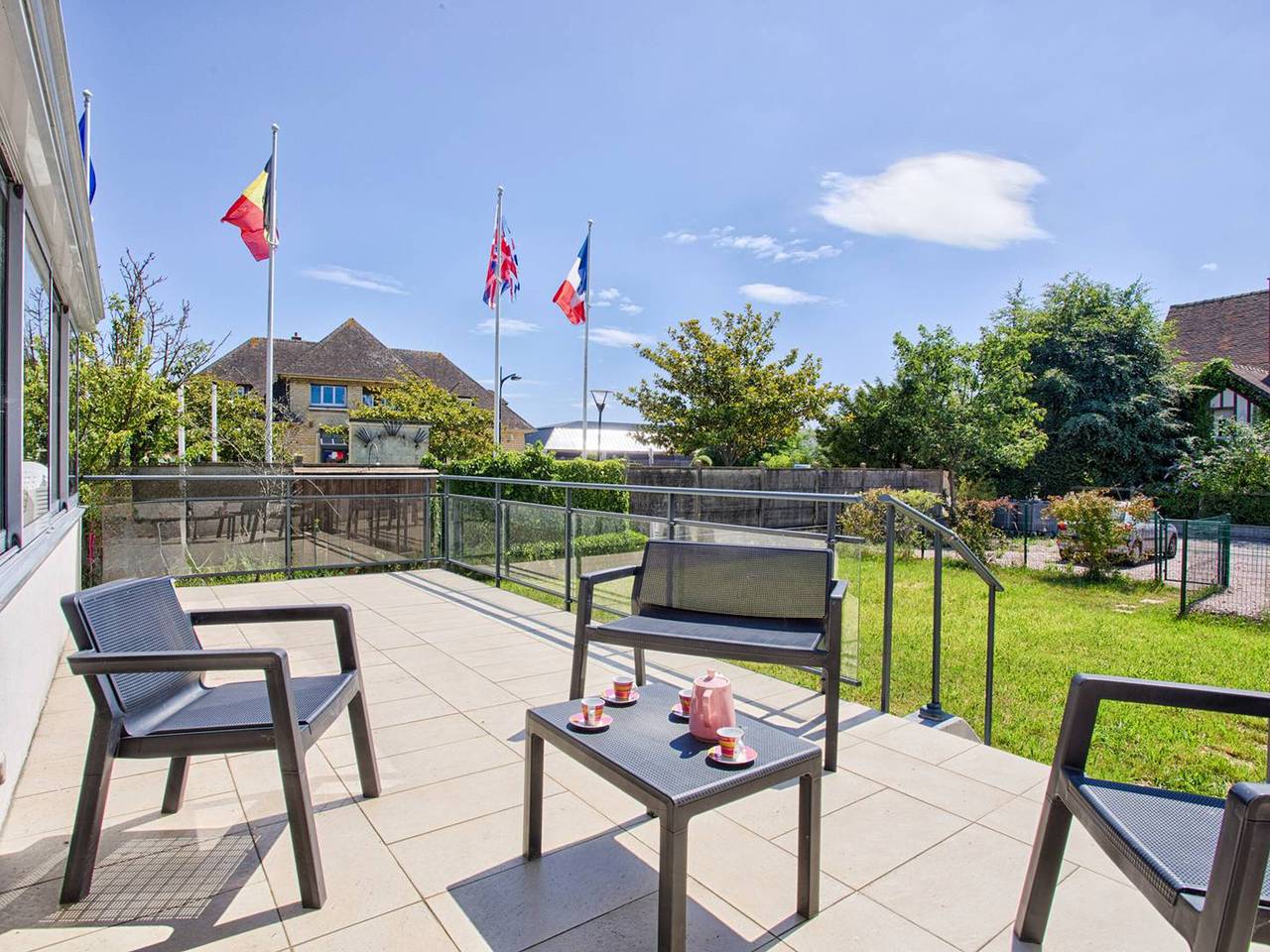 Apartamento entero, Casa familiar cerca de la playa, 8 pers, jardín in Merville-Franceville-Plage, Región de Caen