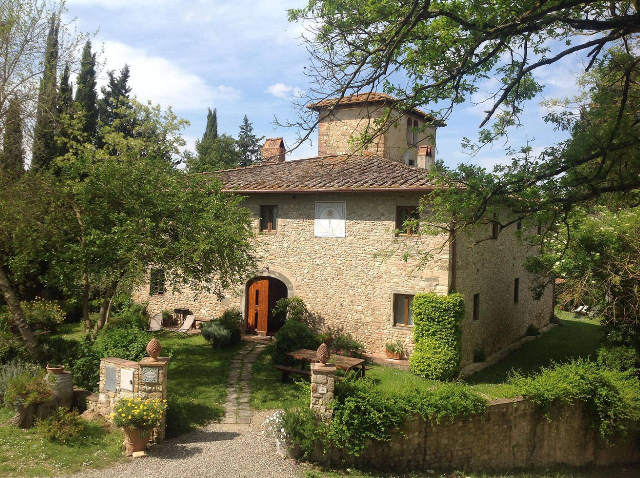 Appartamento intero, Accogliente appartamento Giallo con camino in San Casciano in Val di Pesa, Chianti