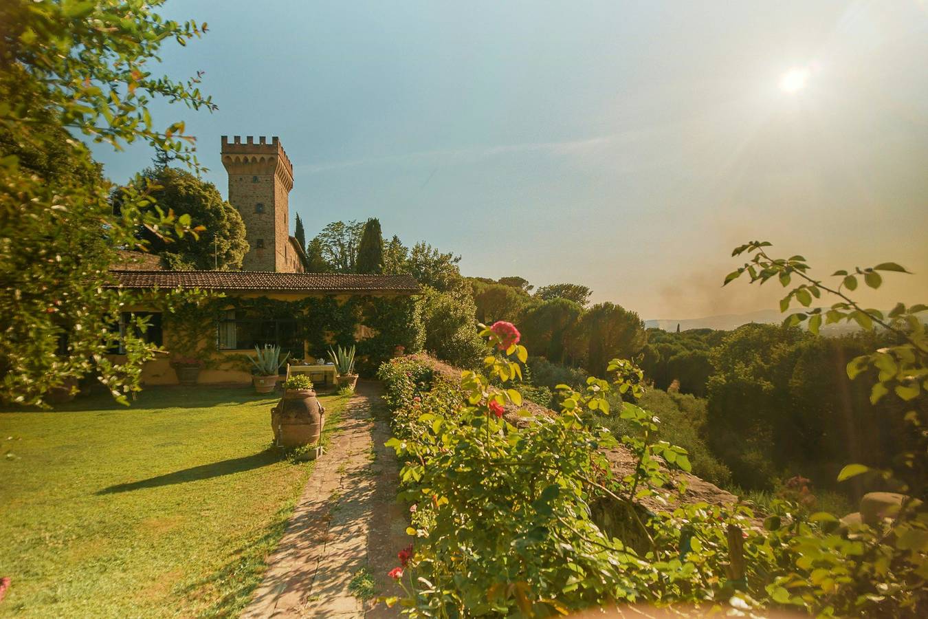 Villa con vista panoramica su Firenze in Firenze Centro storico, Firenze
