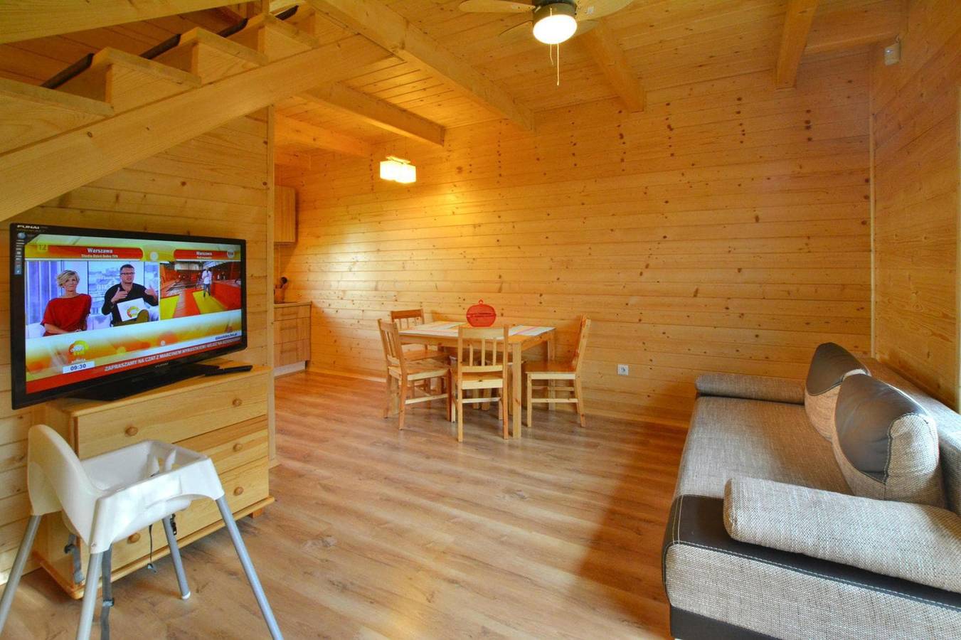 Holzhaus in Grzybowo nahe Ostsee in Grzybowo, Polnische Ostsee
