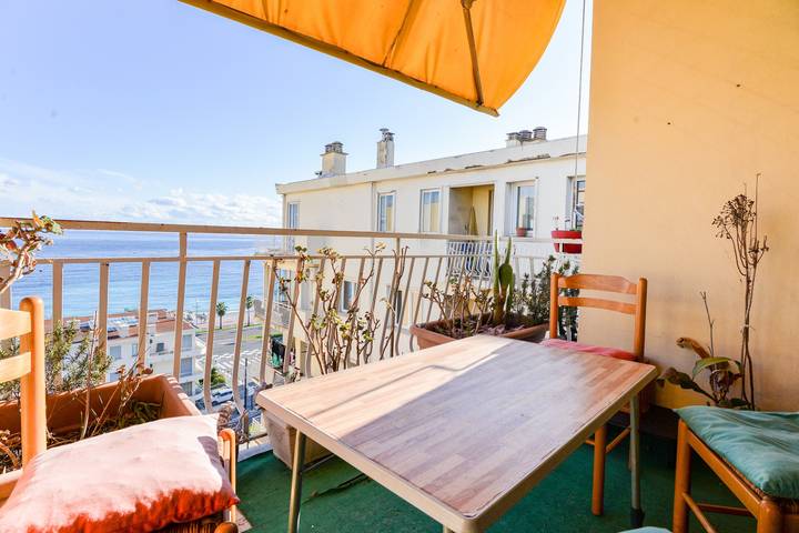 Appartement de vacances pour 4 personnes, avec Balcon à Nice