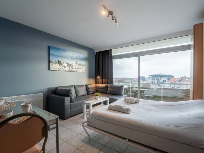 Ferienwohnung für 2 Personen, mit Balkon, mit Haustier in Belgische Küste - 2