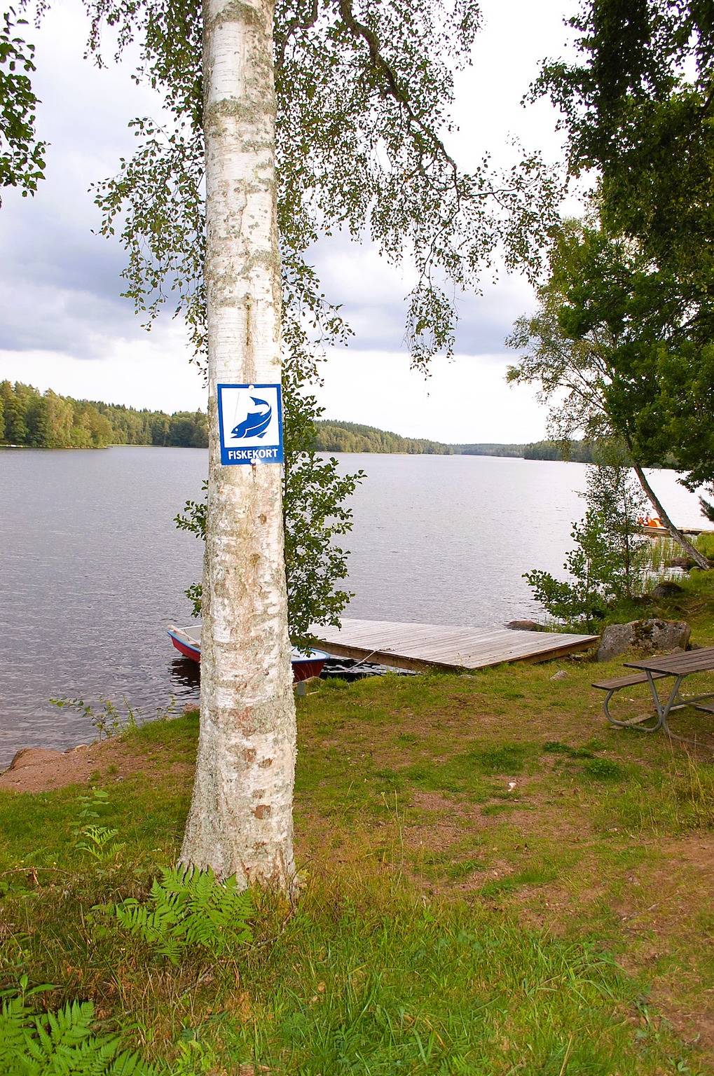 Schönes Ferienhaus auf Seegrundstück mit Boot und Sauna in Ödeshög, Östergötland