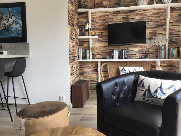Appartement de vacances pour 2 personnes, avec terrasse, animaux acceptés