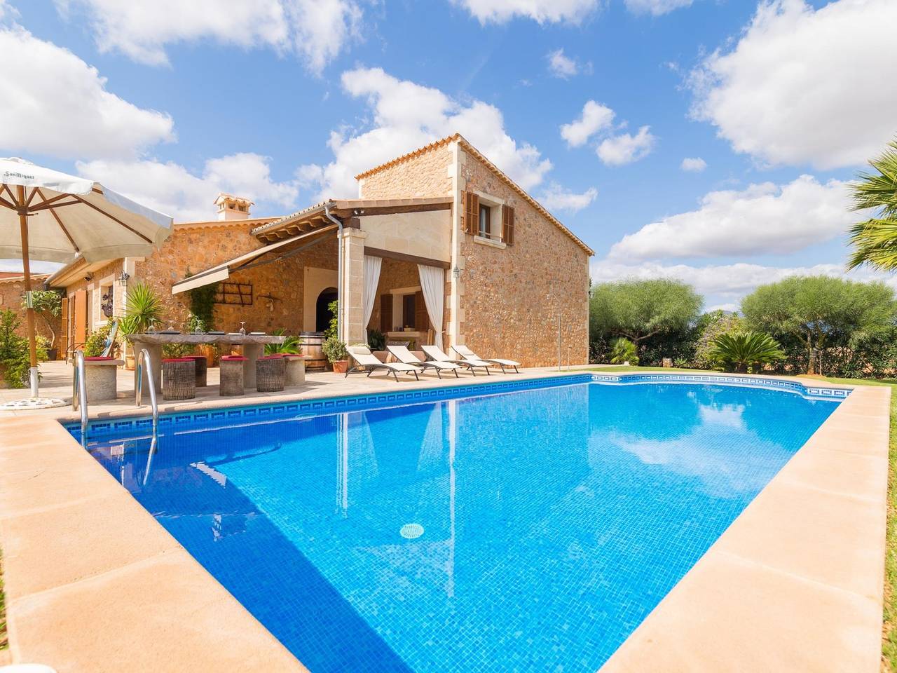 Es Rafalot - Schöne Villa mit Pool und Garten in Binissalem in Biniagual, Sencelles