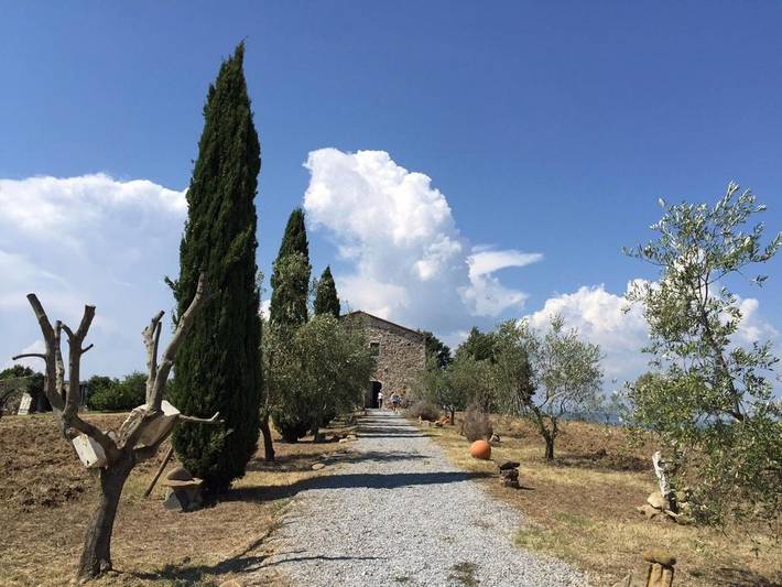 Landhaus für 6 Personen, mit Ausblick und Garten sowie Pool in der Toskana - 2