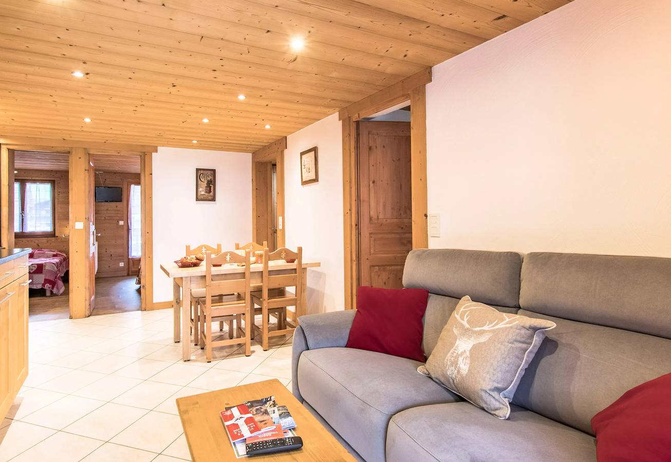 Appartement entier, 4 Pièces pour 5 Personnes in Chinaillon, Le Grand-Bornand