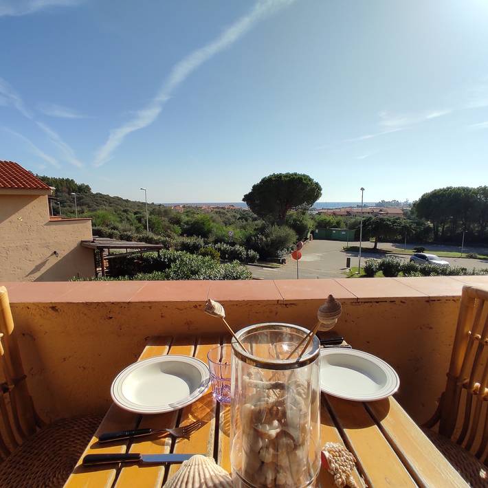 Appartement de vacances pour 4 personnes, avec balcon