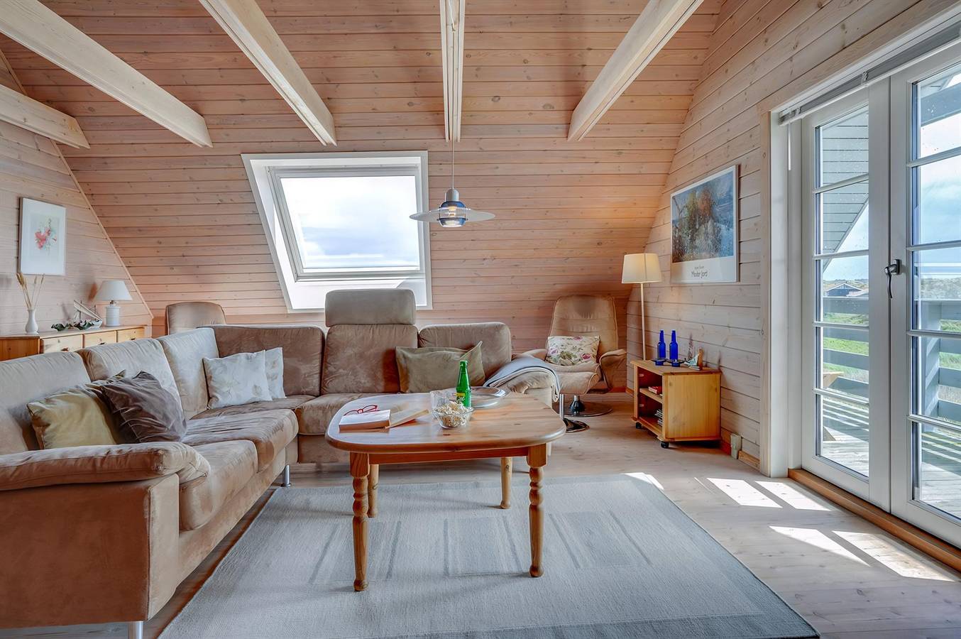 Home in Frøstrup with sauna in Lild Strand, Vesterhavet