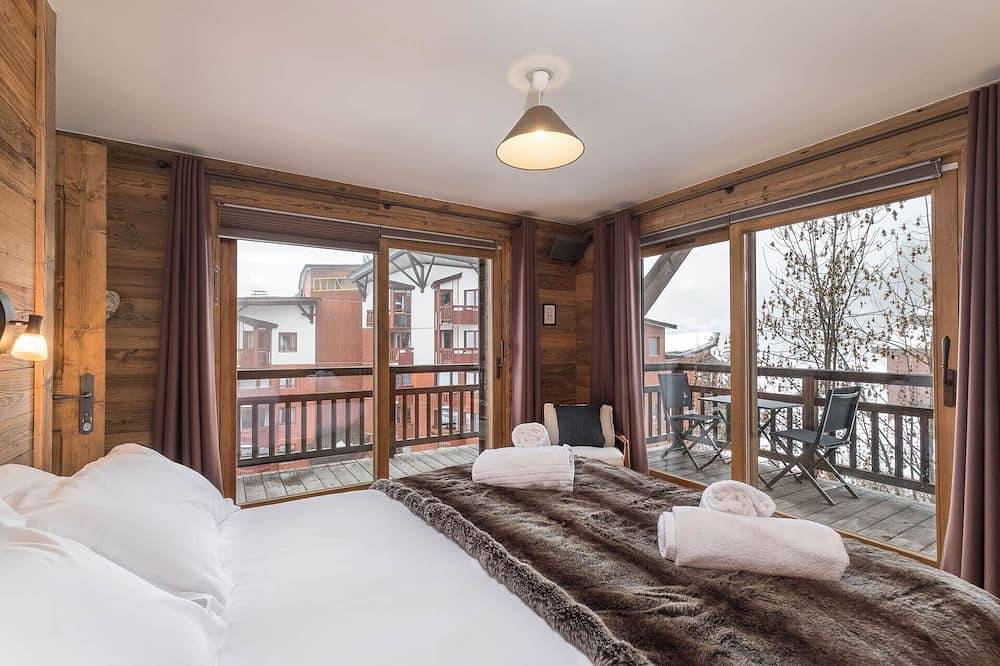 Apartamento entero, Lujoso Apartamento Nuevo 120 m2 al pie de las pistas 4 habitaciones dobles in La Tania, La Perrière