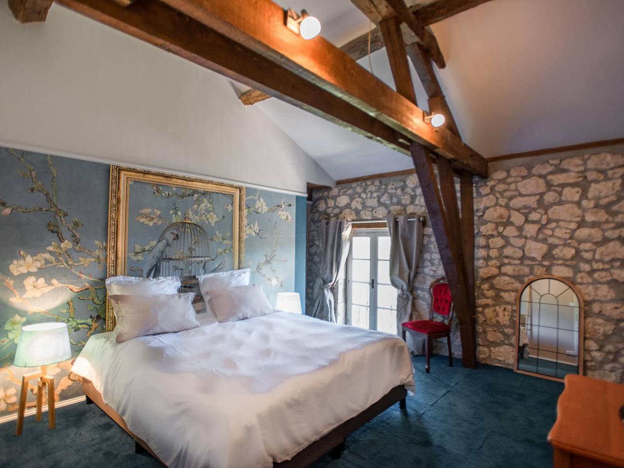 Magnifique manoir avec vue et piscine privée in Savignac-de-Duras, Région de Marmande