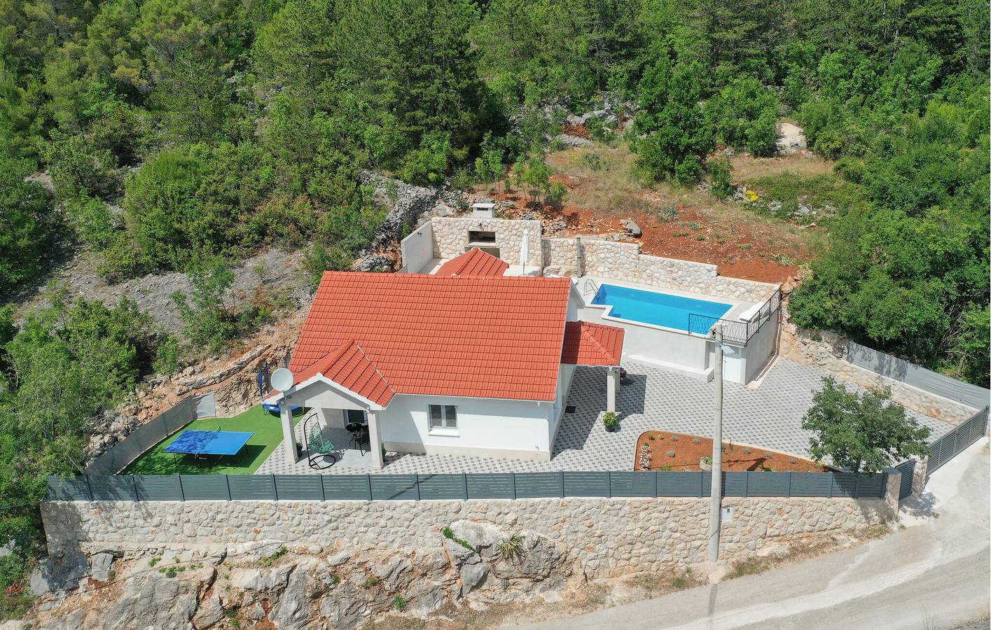 Vakantiehuis voor 6 personen met terras in Imotski, Makarska Riviera