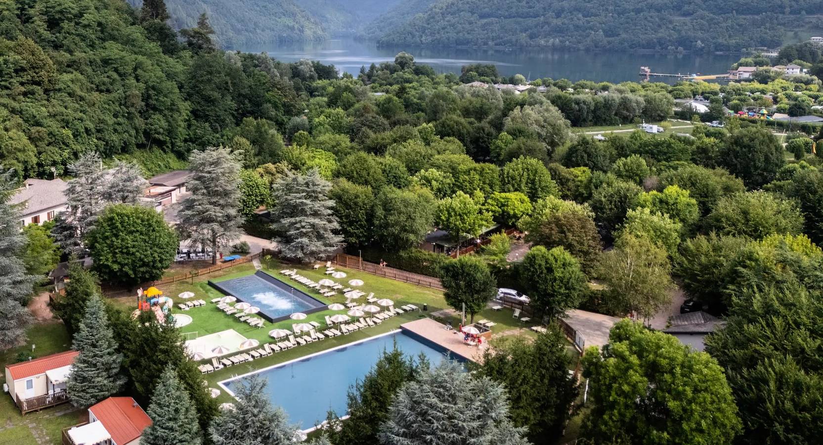 Lodge Tiere erlaubt 4 Personen in Levico Terme, Caldonazzosee
