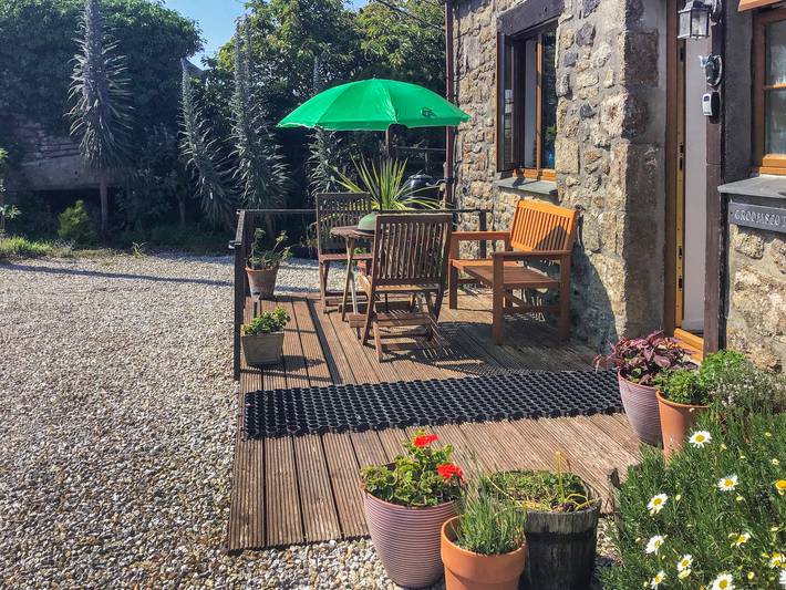 Cottage for 4 people, with garden in St. Just