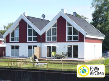 Ferienhaus für 6 Personen, mit Sauna und Whirlpool sowie Garten und Terrasse in Nordhorn