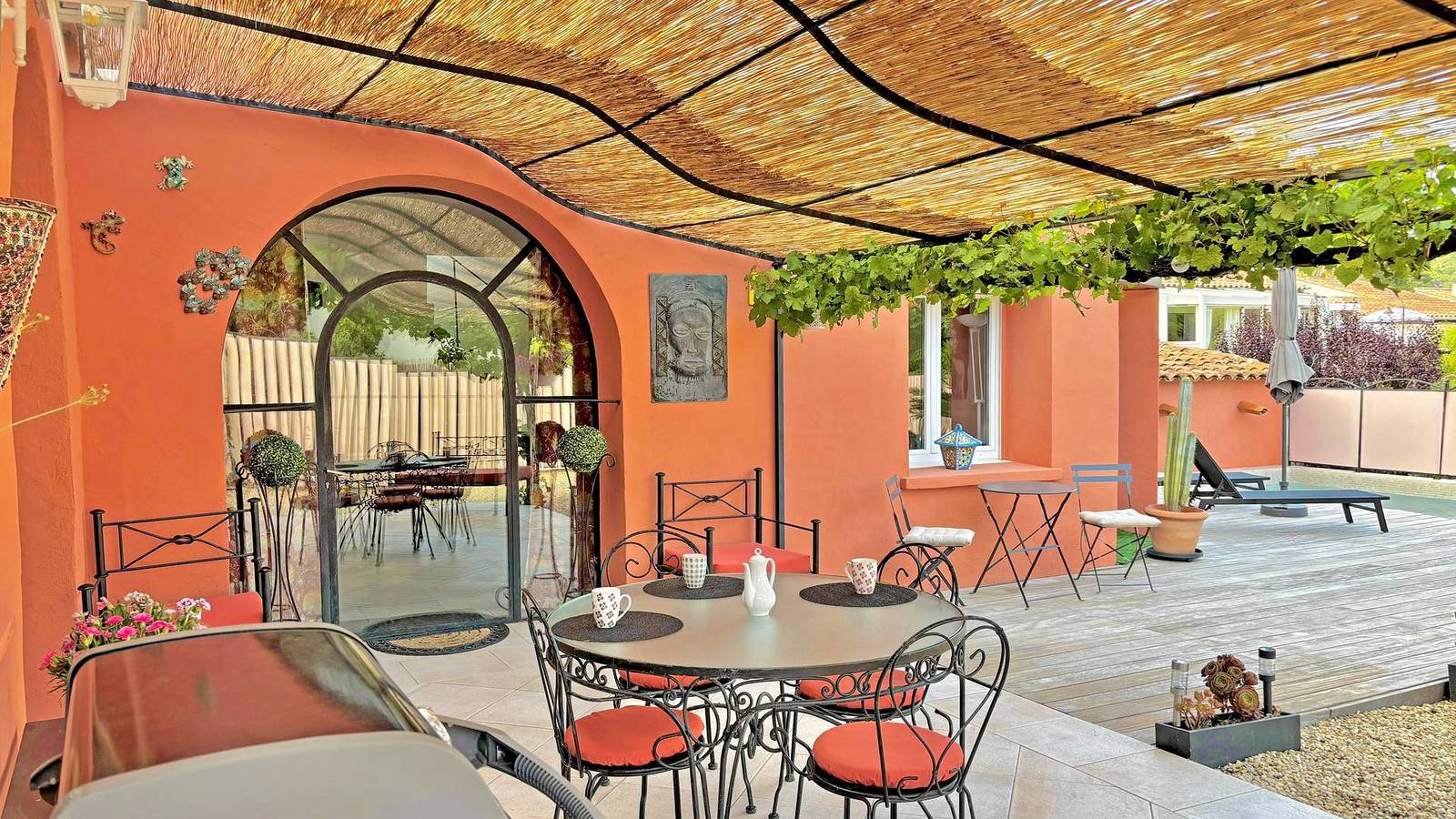 Ganze Ferienwohnung, Haus für 4/5 Personen - Privater Pool - Klimaanlage - Wifi - Strand - Sainte Maxime in Sainte-Maxime, Draguignan Region