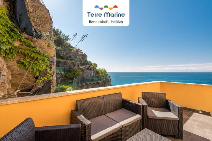 Ferielejlighed for 2 personer, med Balkon/Terrasse i Manarola