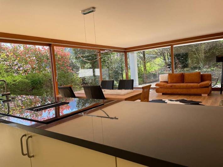 Ferienwohnung für 6 Personen, mit Ausblick und Garten, mit Haustier