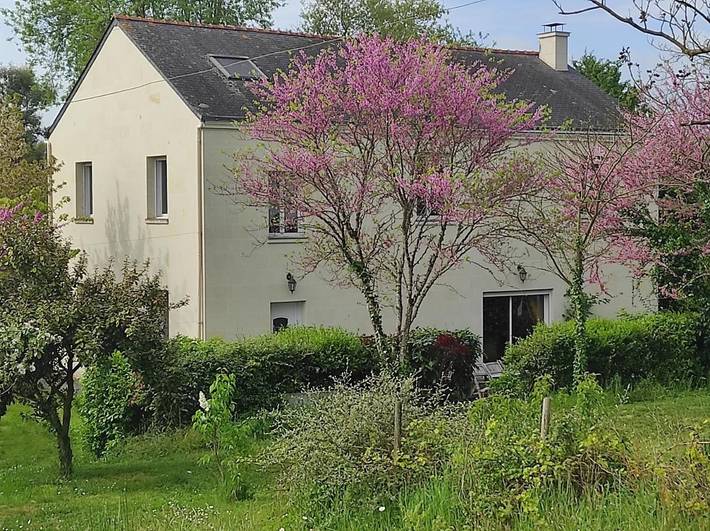 Chambre d’hôte pour 2 personnes, avec Terrasse ainsi que Jardin et Vue à Artannes-sur-Thouet