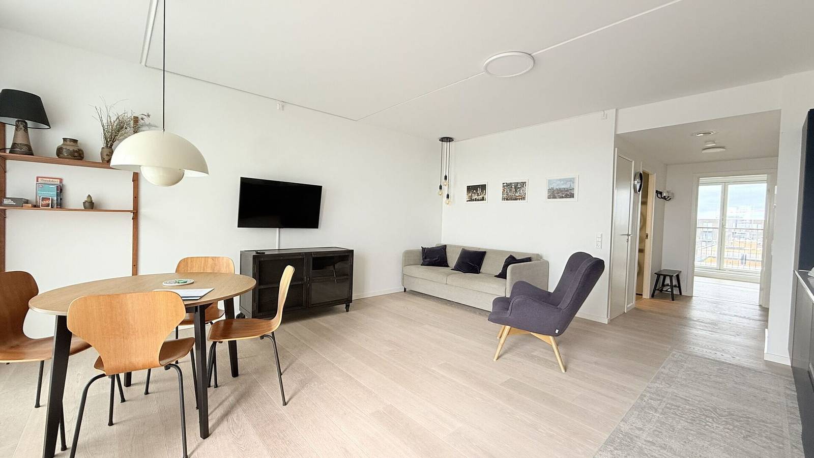 Apartamento entero, Apartamento de vacaciones para 4 personas con balcón in Amager, Copenhague