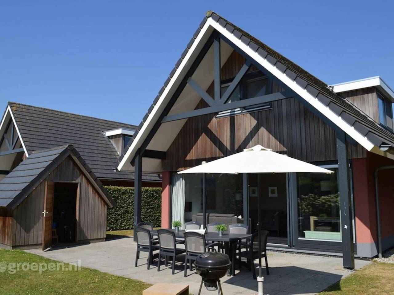 Villa am Slotermeer mit Sauna & Strandzugang in Balk, Ijsselmeer