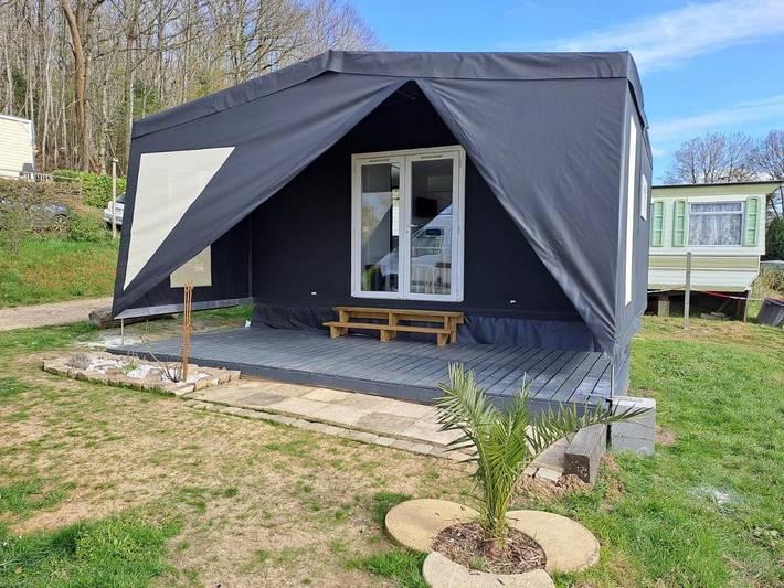 Camping pour 2 personnes, avec vue ainsi que piscine et jardin, animaux acceptés dans Eure-et-Loir - 2