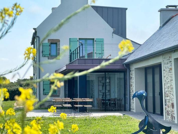 Location de vacances pour 10 personnes, avec terrasse et jardin à Guimaëc - 2