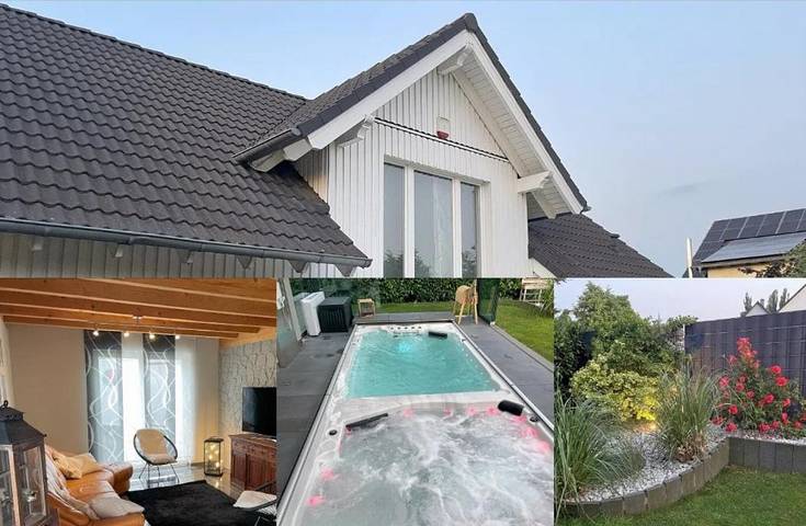 Villa voor 6 personen, with zwembad and kinderzwembad as well as tuin and whirlpool in de Eifel