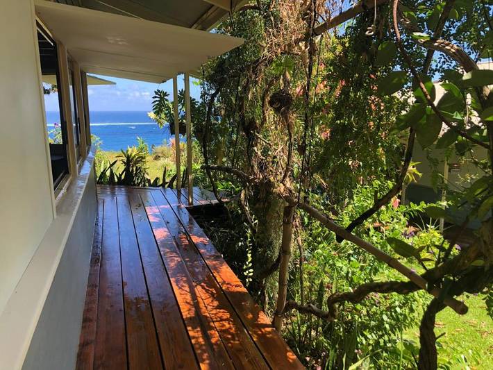 Location de vacances pour 8 personnes, avec jardin ainsi que piscine et vue dans Teahupo'o - 4