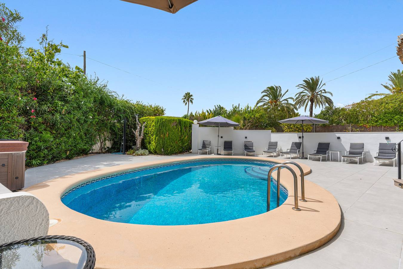Villa 'Maria' con vistas al mar, Wi-Fi y aire acondicionado in Jávea, Costa Blanca
