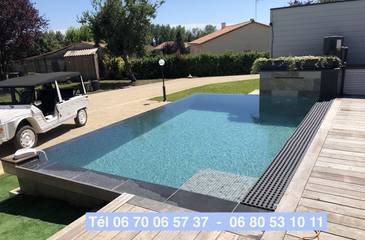 Villa pour 6 personnes, avec jardin ainsi que terrasse et piscine en Vendée