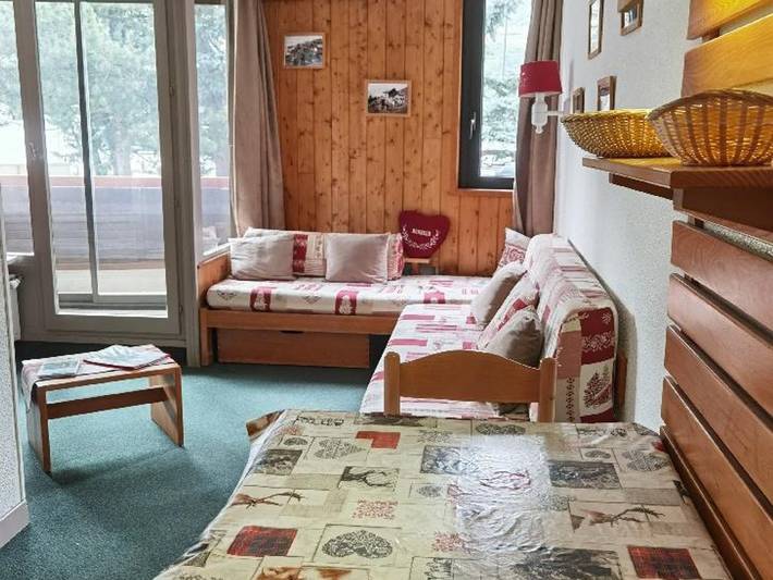 Entire studio, Renovated apartment, 4 pers., Les Menuires, Wifi, pets allowed in Les Menuires, Saint-Martin-de-Belleville