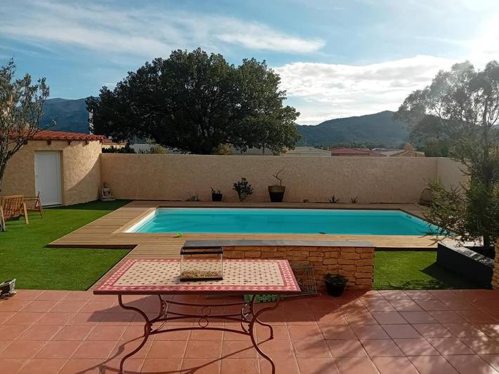 Maison de vacances pour 2 personnes, avec piscine et terrasse