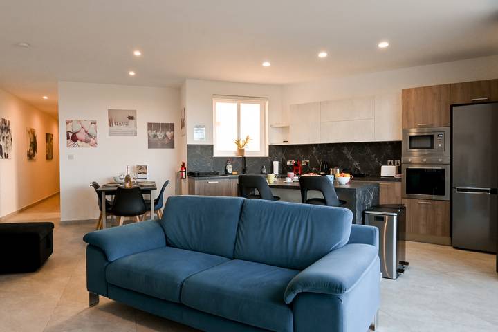 Ferienwohnung für 4 Personen, mit Meerblick und Balkon sowie Pool in Gozo - 4