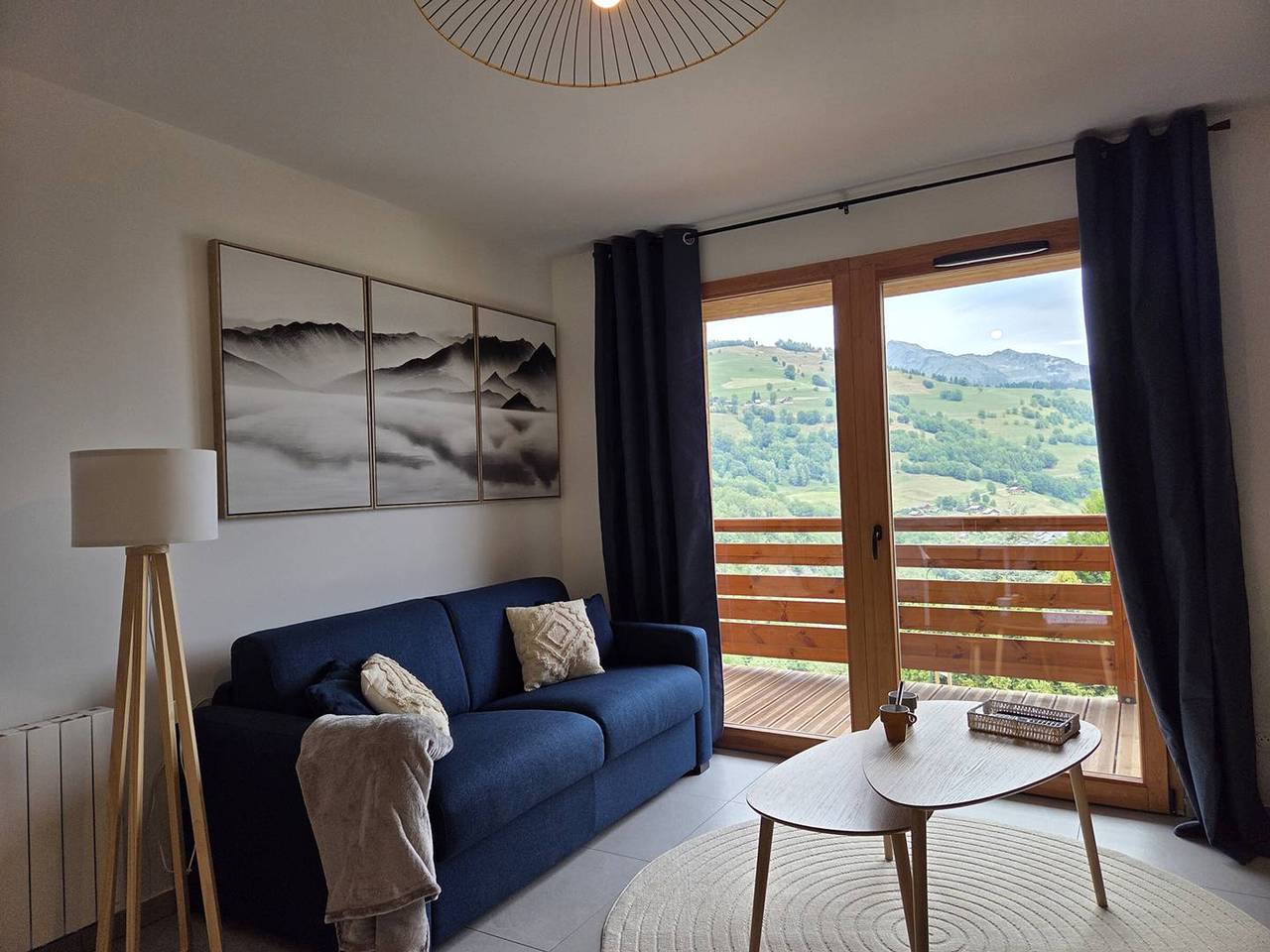 Appartement entier, Charmant T2 Valmorel, balcon, parking couvert in Valmorel, Les Avanchers-Valmorel