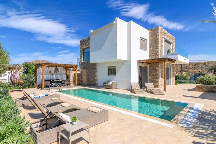 Ferienhaus für 5 Personen, mit Balkon und Terrasse