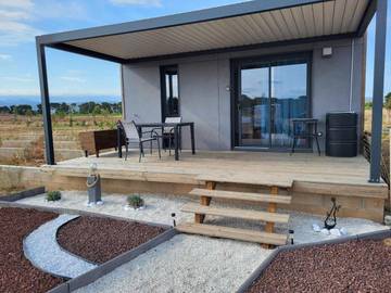 Maison de campagne pour 4 personnes, avec piscine ainsi que jardin et terrasse à Azille
