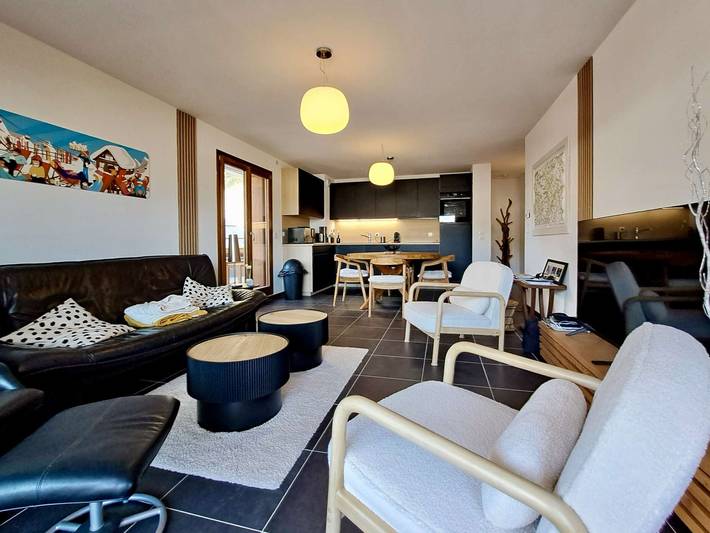 Appartement de vacances pour 4 personnes, avec balcon dans Serre Chevalier