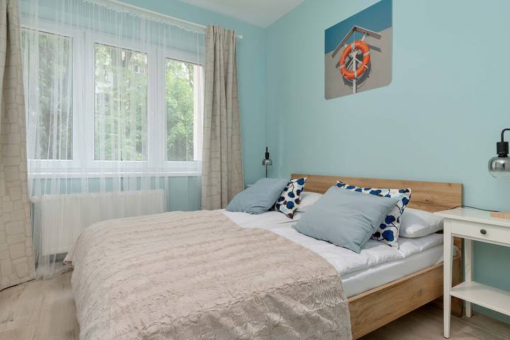 Ganze Wohnung, Spacious Apartment for 8 People | Workspace in Zoppot, Zatoka Gdańska