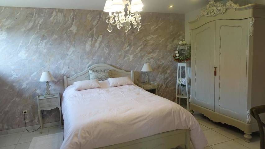 Chambre d’hôte pour 2 personnes, avec Terrasse ainsi que Jardin et Vue