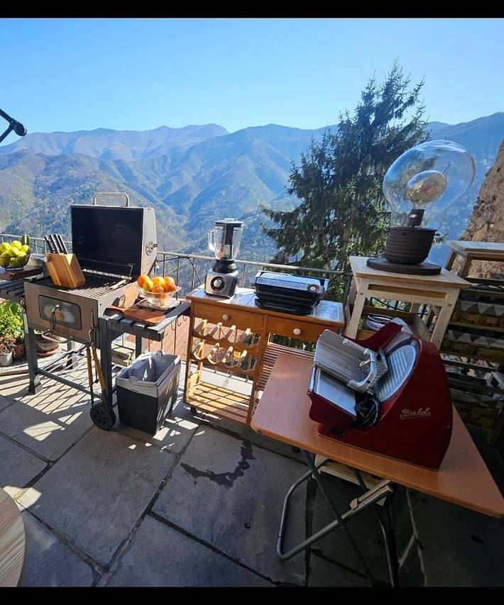 Maison d’hôte pour 2 personnes, avec Terrasse et Vue à Triora
