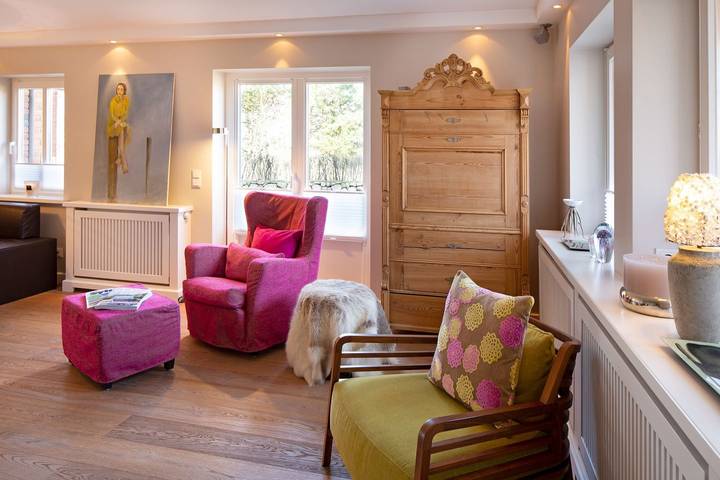 Ferienhaus mit Meerblick für 4 Personen, mit Ausblick und Sauna sowie Garten auf Sylt - 2