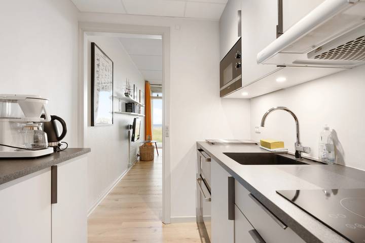 Ganze Wohnung, Ferienwohnung für 4 Personen mit Balkon/Terrasse in Hirtshals, Hirtshals region