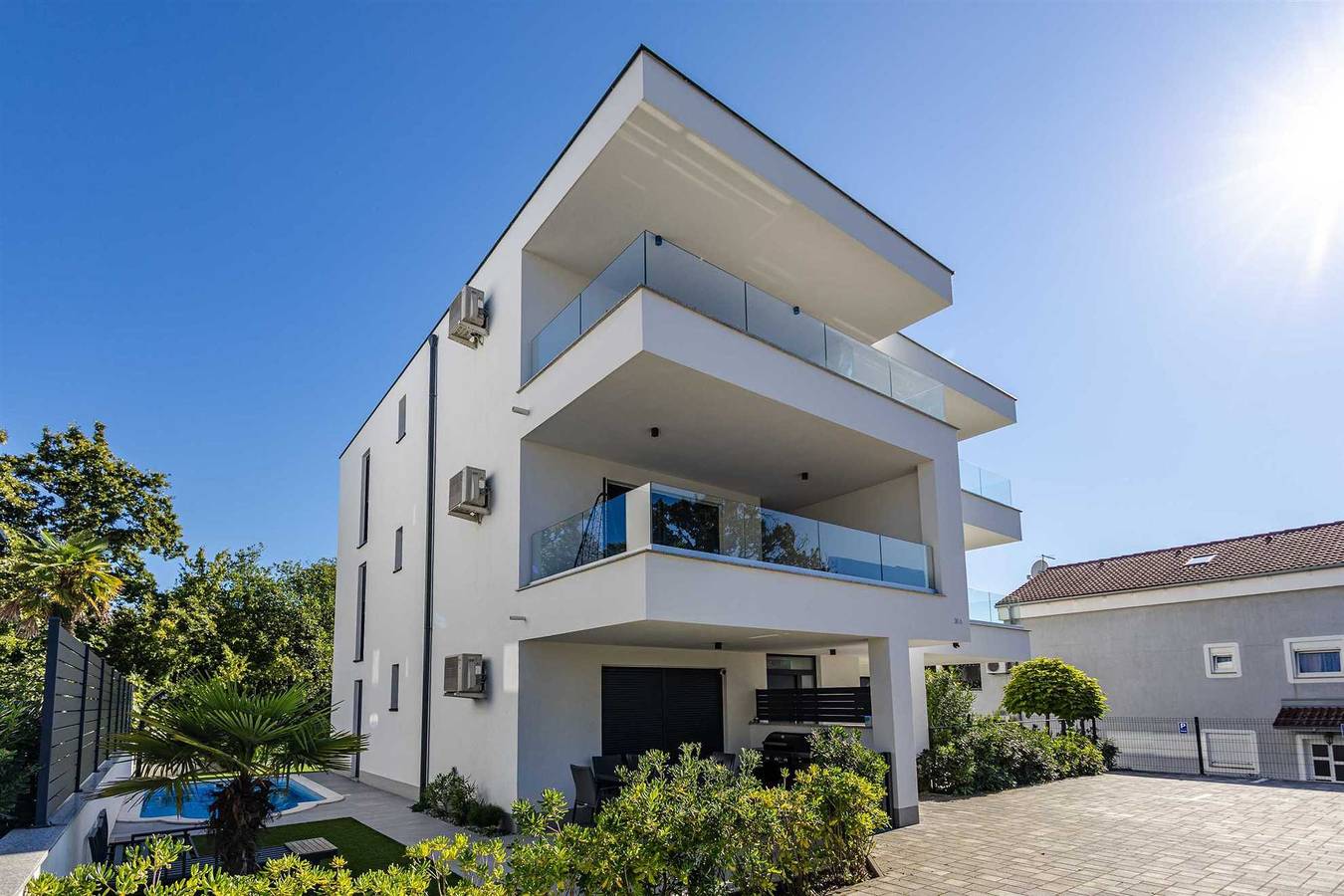 Cały apartament, Apartment Isabella with Seaview in Njivice, Krk