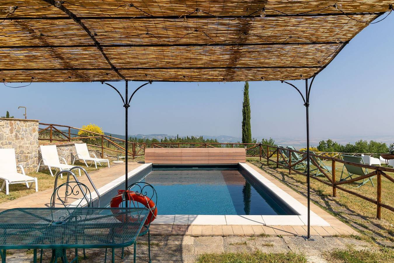 Villa für 6 Personen mit Pool in Campiglia d'Orcia, Castiglione d'Orcia und Umgebung