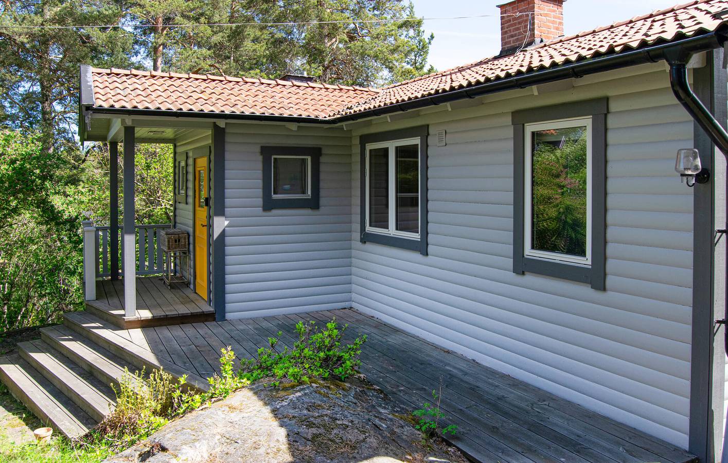 Ferienhaus für 3 Personen mit Garten in Akersberga, Stockholmer Schärengarten